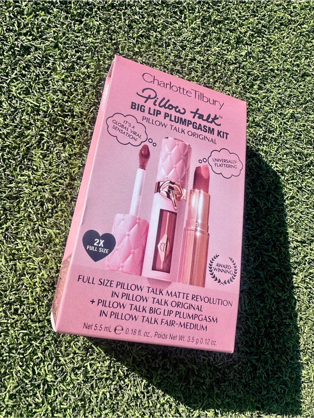 CHARLOTTE TILBURY Pillow Talk Big Lip Plumpgasm Kit - Full Size